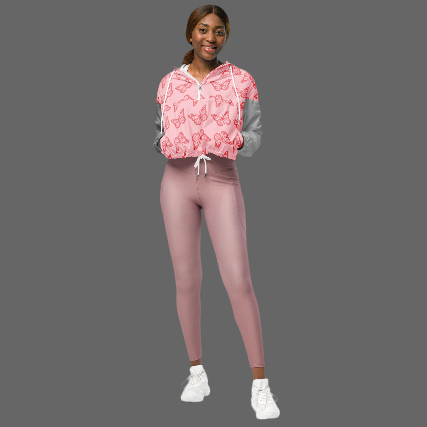 Women’s cropped windbreaker